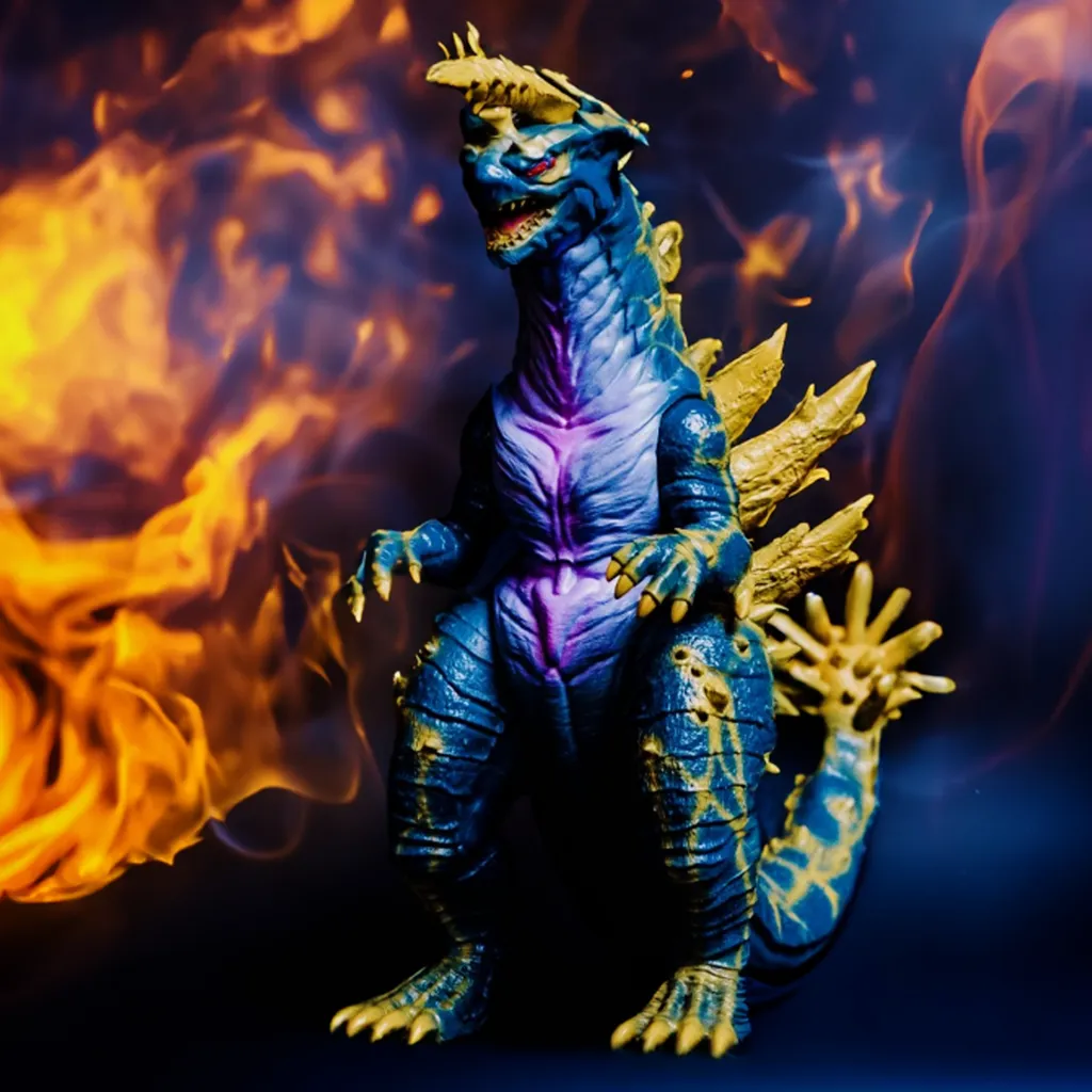 特撮喜劇 大木勇造 人生最大の決戦」 ヴァイラスキング 初回版 ソフビ