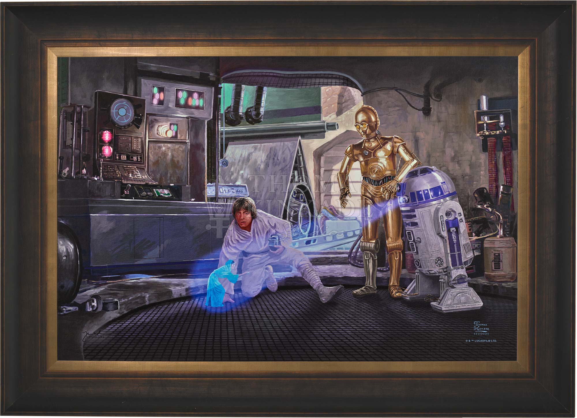 You're My Only Hope - Limited Edition Canvas – Thomas Kinkade Studios