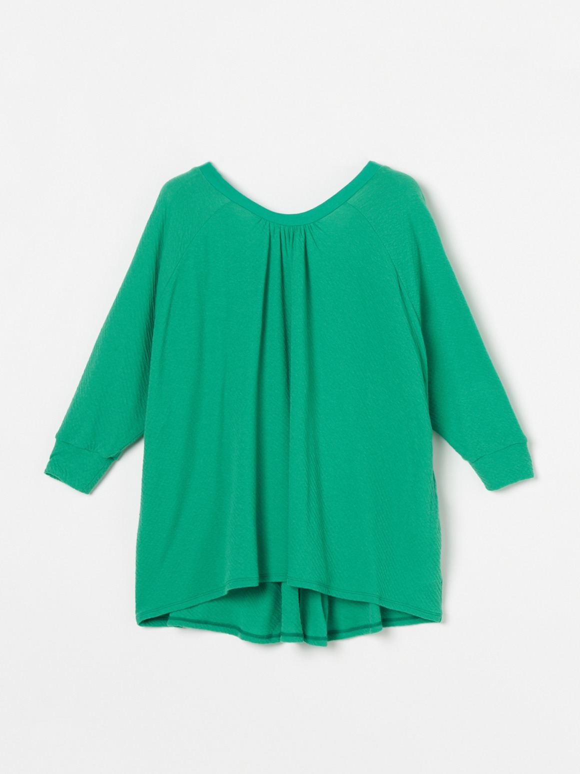 Weekend dress crepe gauze tee｜スリードッツ オフィシャルオンライン