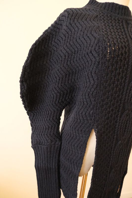 DECO depuis 1985 GESSYOKU SLIT KNIT navy - The Galaxy Harmony!!!!