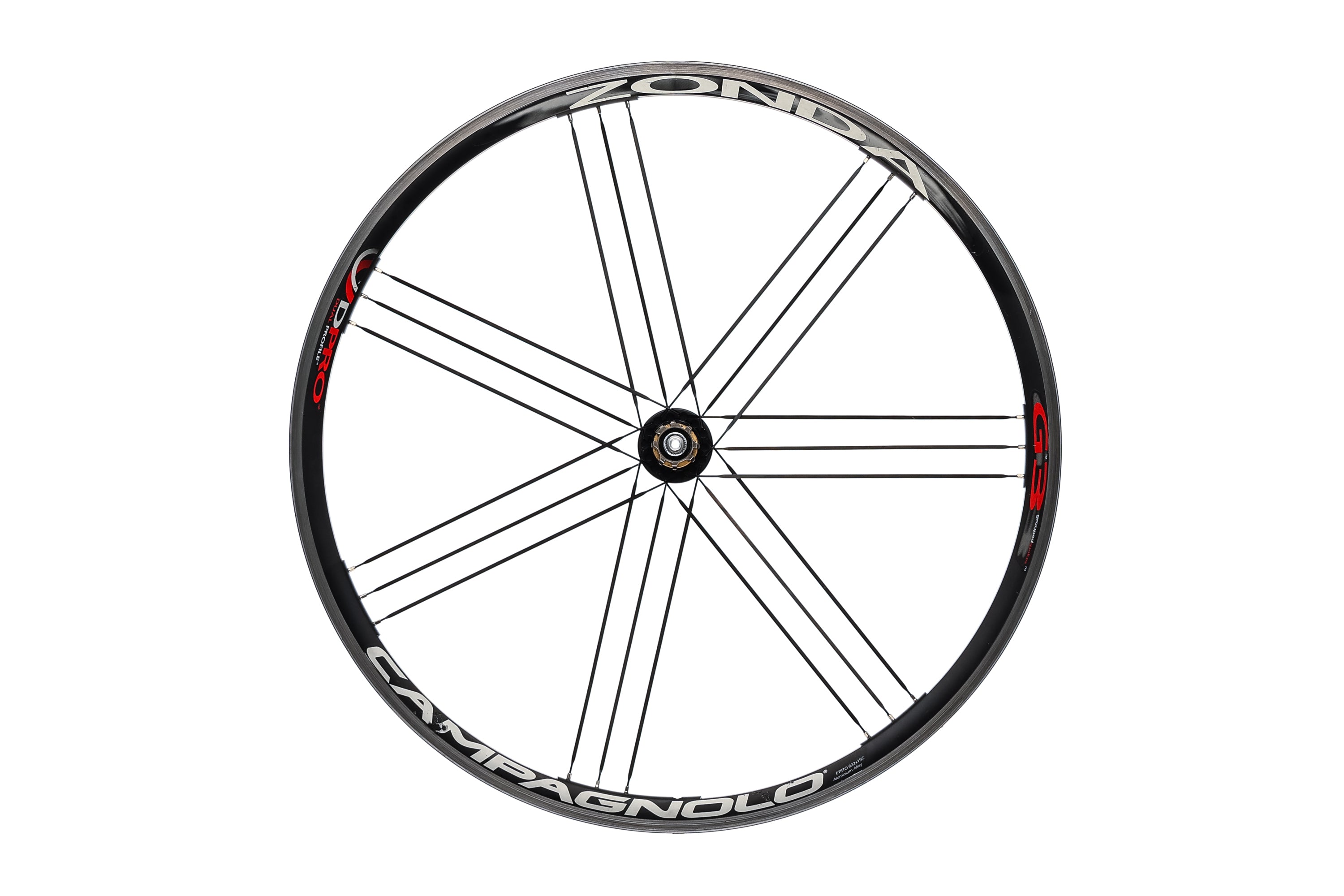 Campagnolo Zonda G3 DPRO Aluminum Clincher 700c | The Pro's Closet