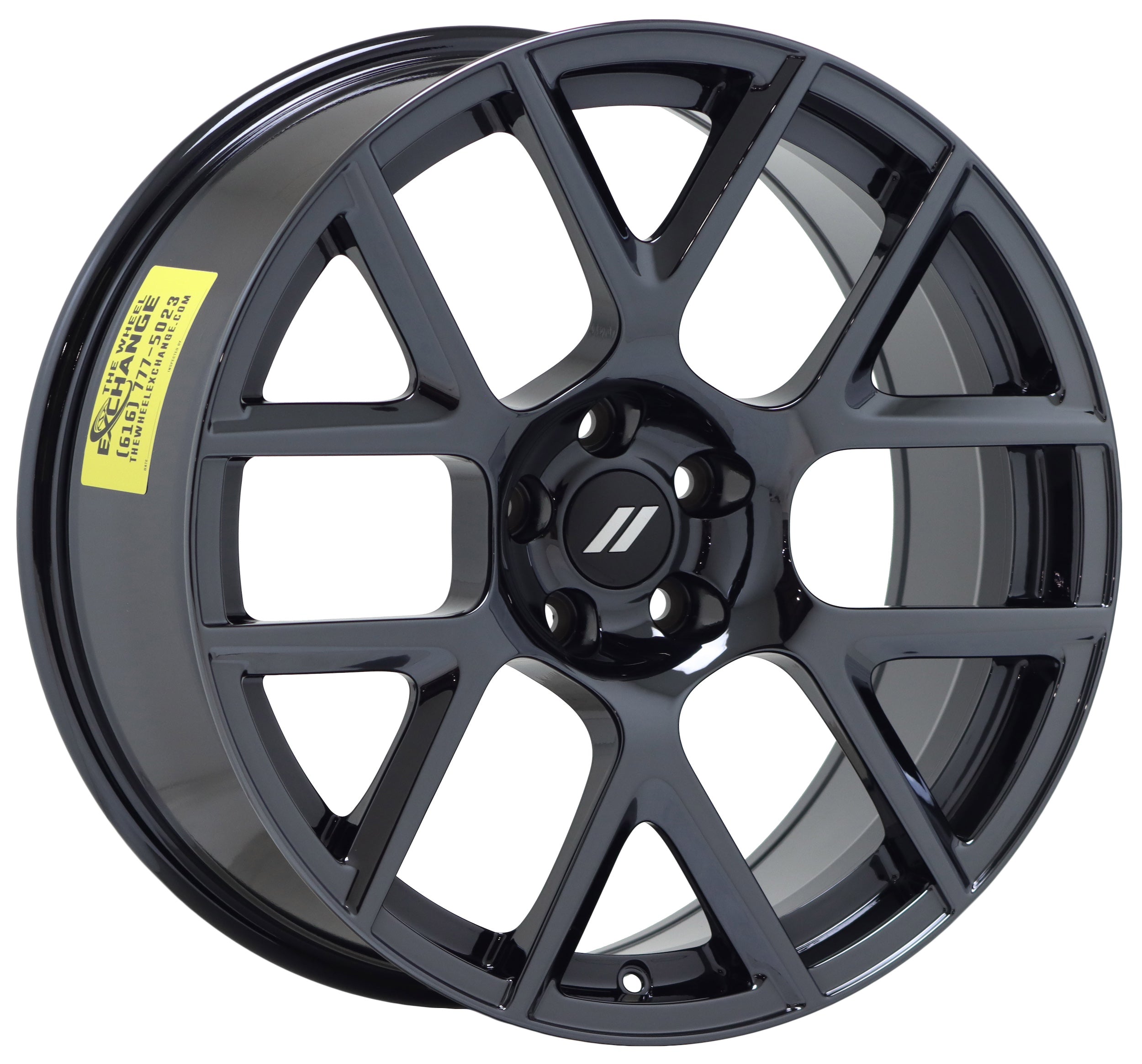 20x9 Dodge Charger Challenger ScatPack Black Chrome wheel rim