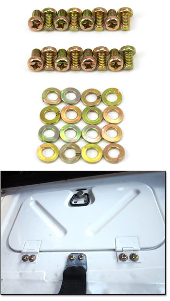 Motorsport Auto - The Z Store - Luggage Strap & Metal Tool Door