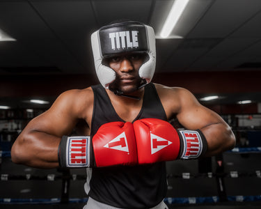 TITLE Aerovent Elite USA Boxing Competition Headgear – With Cheeks