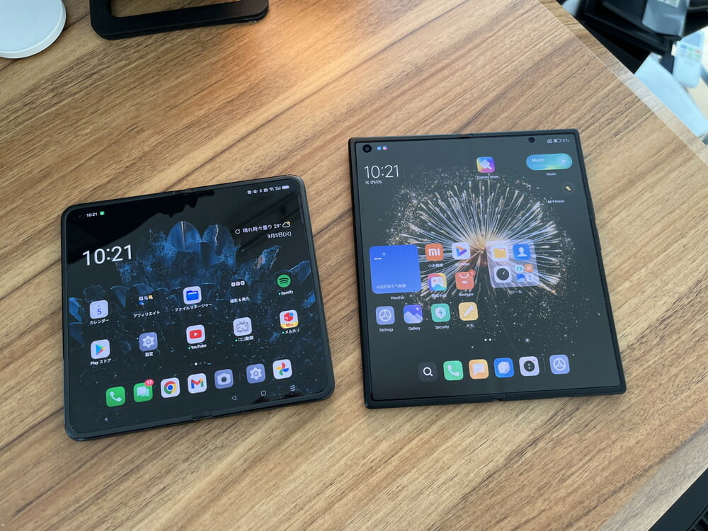 Xiaomi MIX Fold 3』レビュー | AnTuTu150万点超えで薄型・軽量な