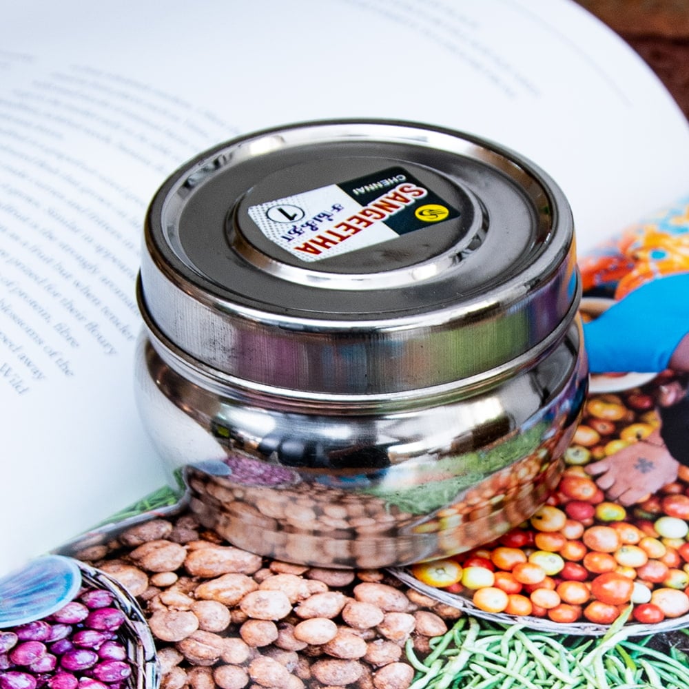 マサラケース ナッツケース お菓子ケース ステンレスのマサラケース