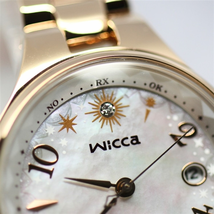 wicca】プレゼントにオススメ 魔法のように煌く電波ソーラー時計 KS1