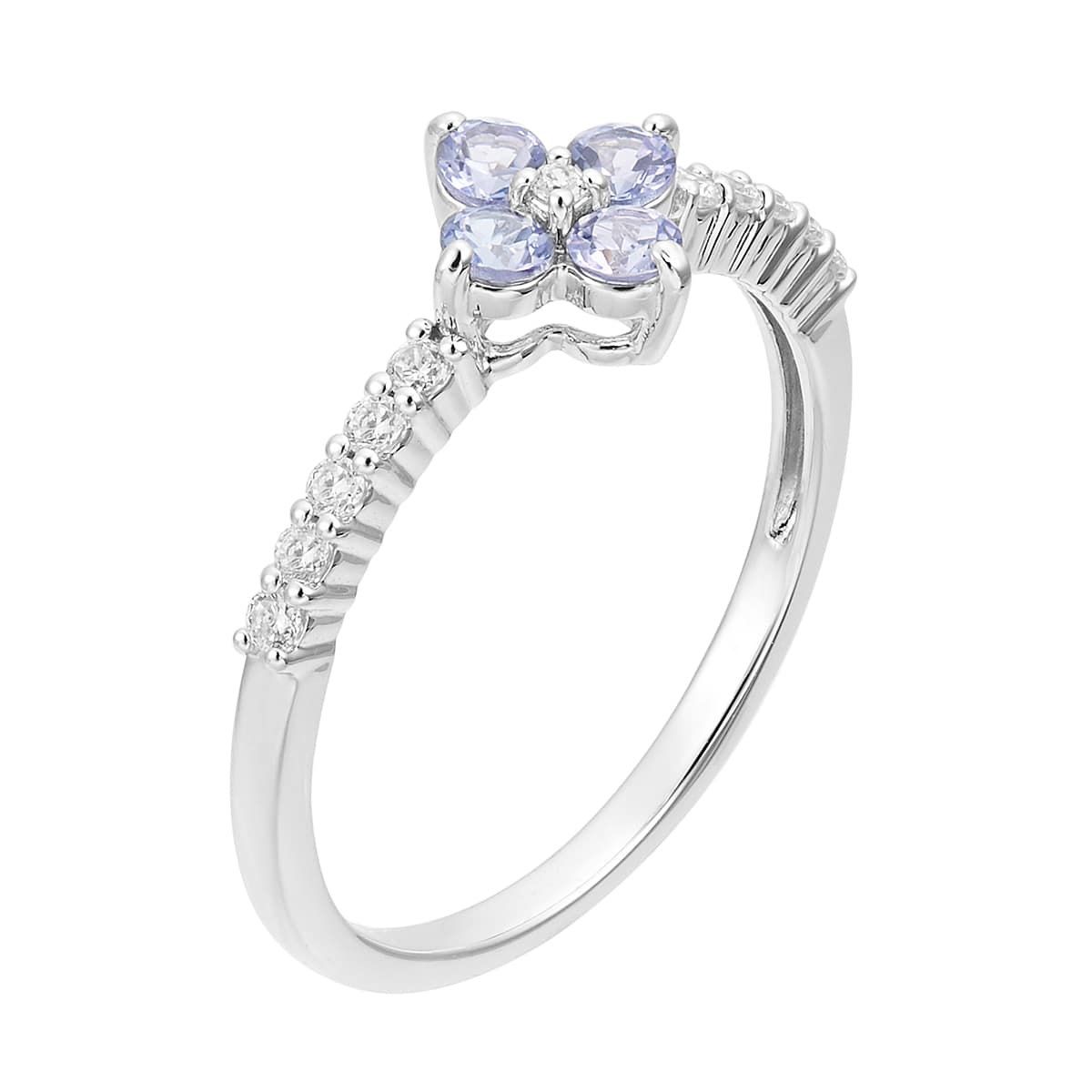 K10ホワイトゴールドタンザナイトリング(RFR457-002)|TSUTSUMI