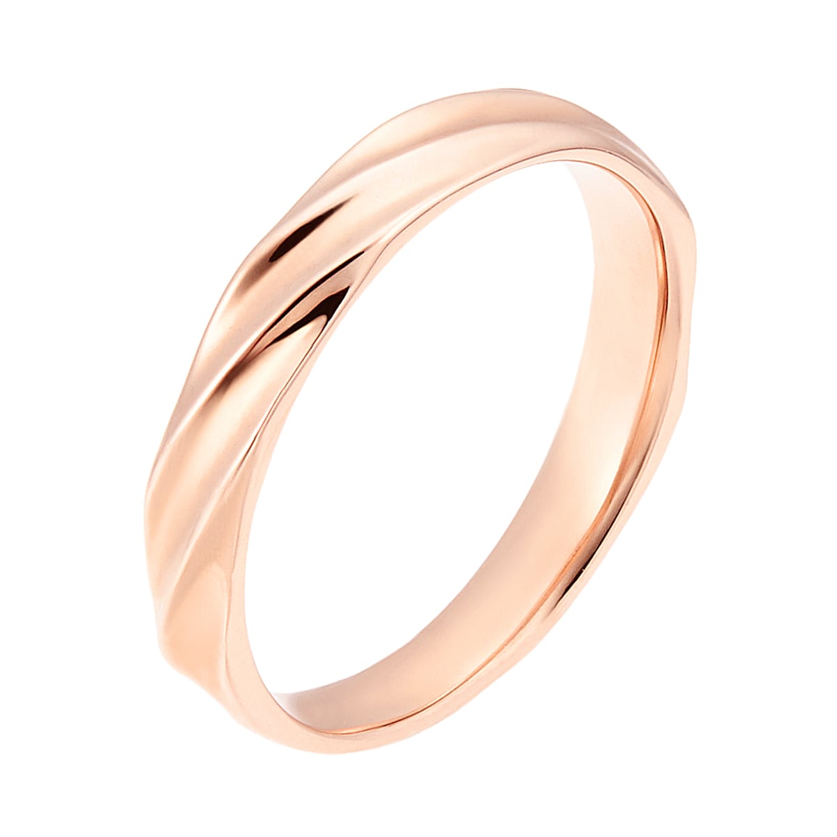 K10ピンクゴールドリング（ピンキーリング）(RFR753-001)|TSUTSUMI