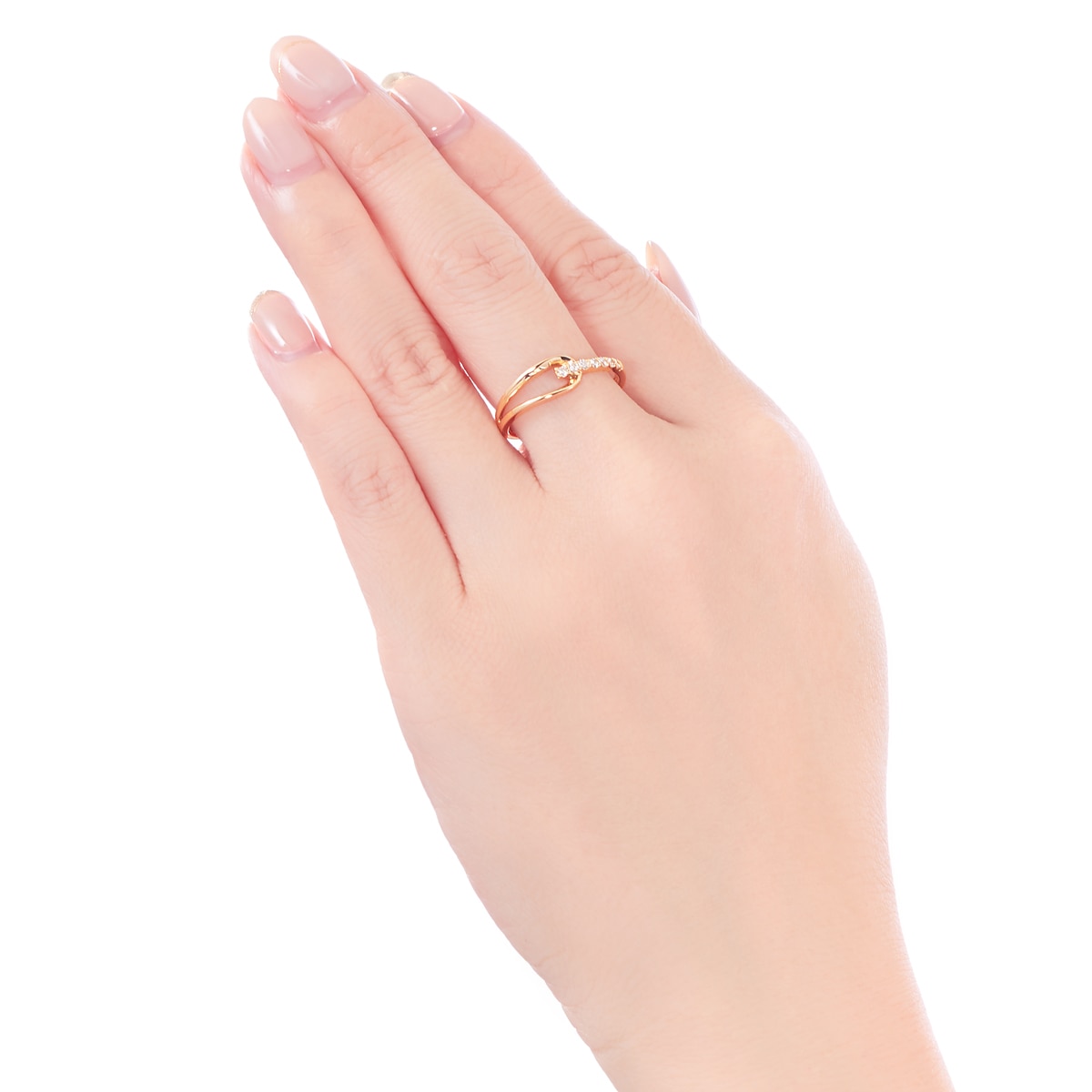 K10イエローゴールドダイヤモンドリング(RFR247-002)|TSUTSUMI