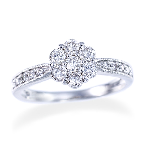 プラチナダイヤモンドリング(LFR350)|TSUTSUMI（ジュエリーツツミ