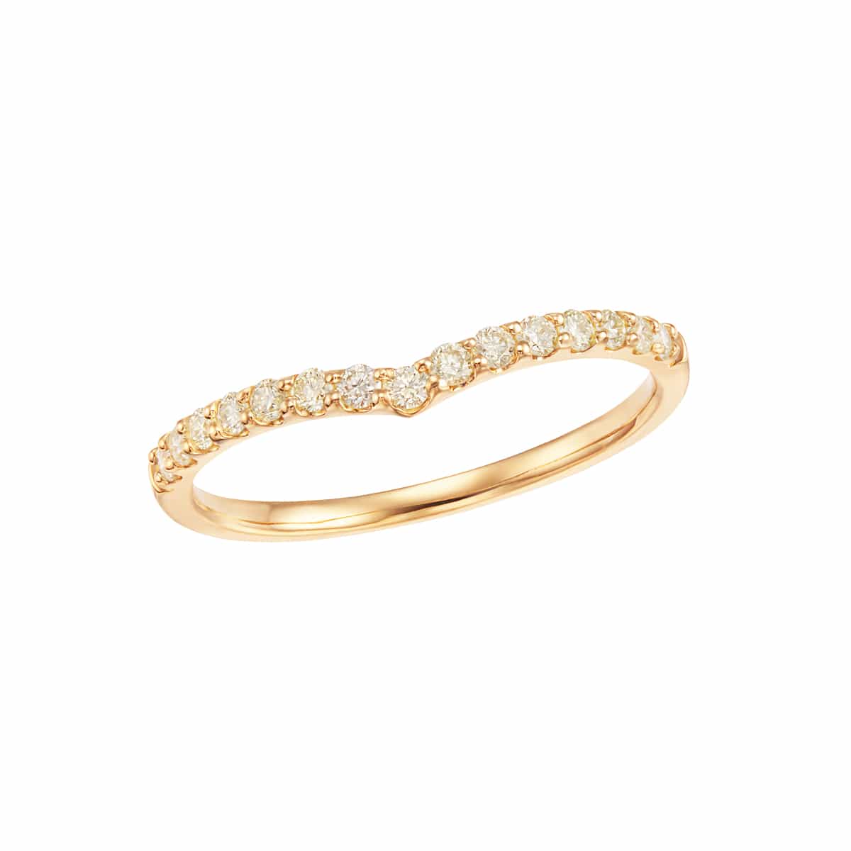 K18イエローゴールドダイヤモンドリング(RFR396-002)|TSUTSUMI