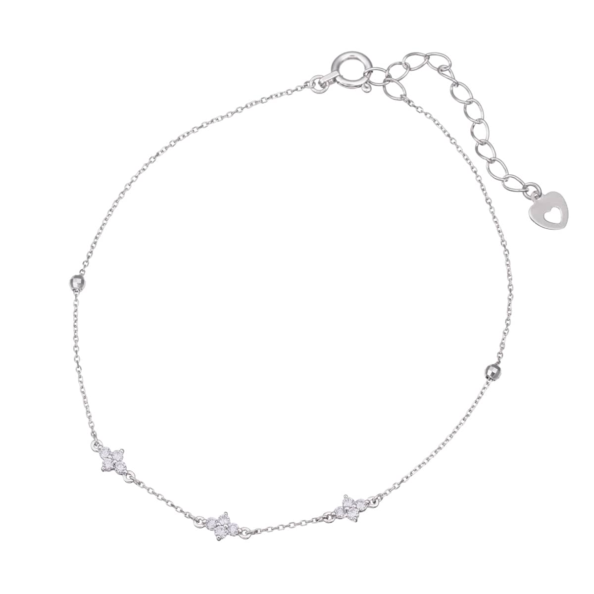 K18ホワイトゴールドダイヤモンドブレスレット(RBL578)|TSUTSUMI