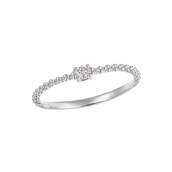 K10ホワイトゴールドダイヤモンドリング(RFR059)|TSUTSUMI（ジュエリー