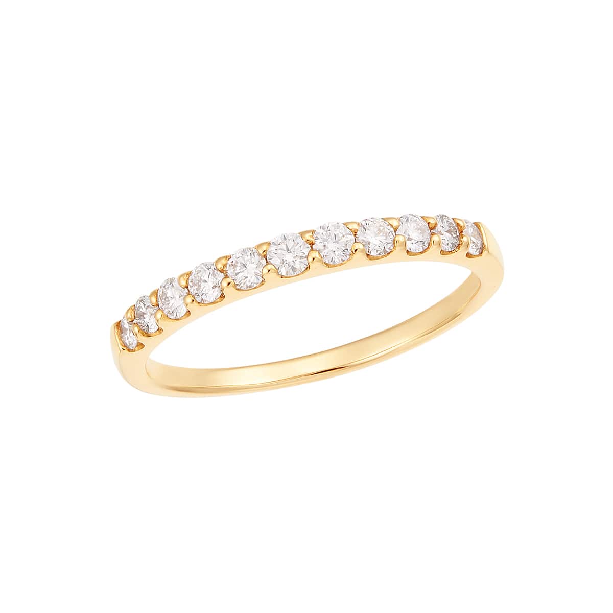 K18イエローゴールドダイヤモンドリング(RFR074-002)|TSUTSUMI