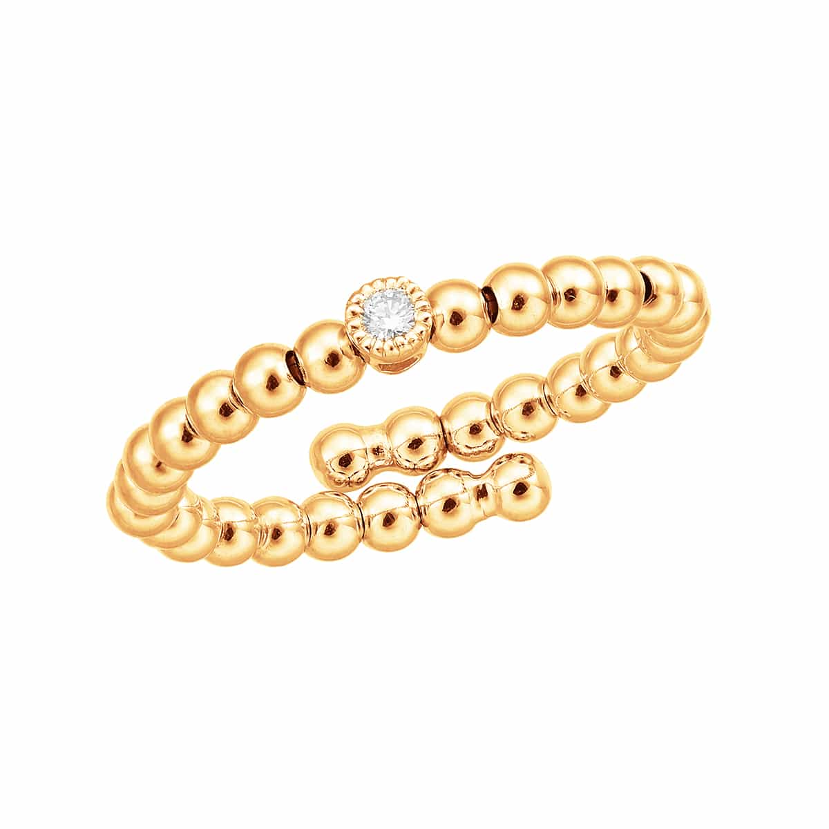 K18イエローゴールドアコヤ真珠リング（6mm）(RFR585-002)|TSUTSUMI