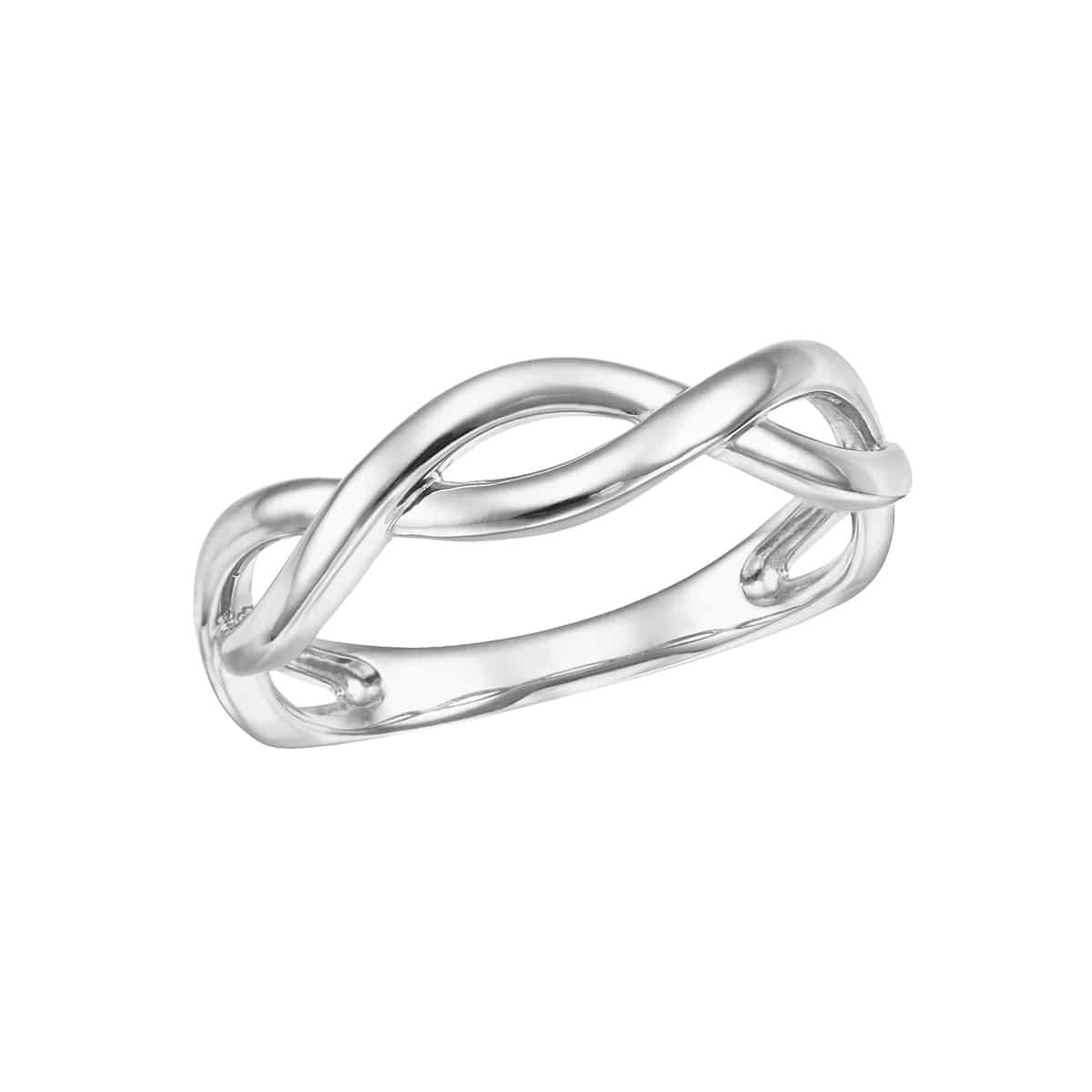 プラチナ鑑定書付ダイヤモンドリング（0.08カラット）(RKR034