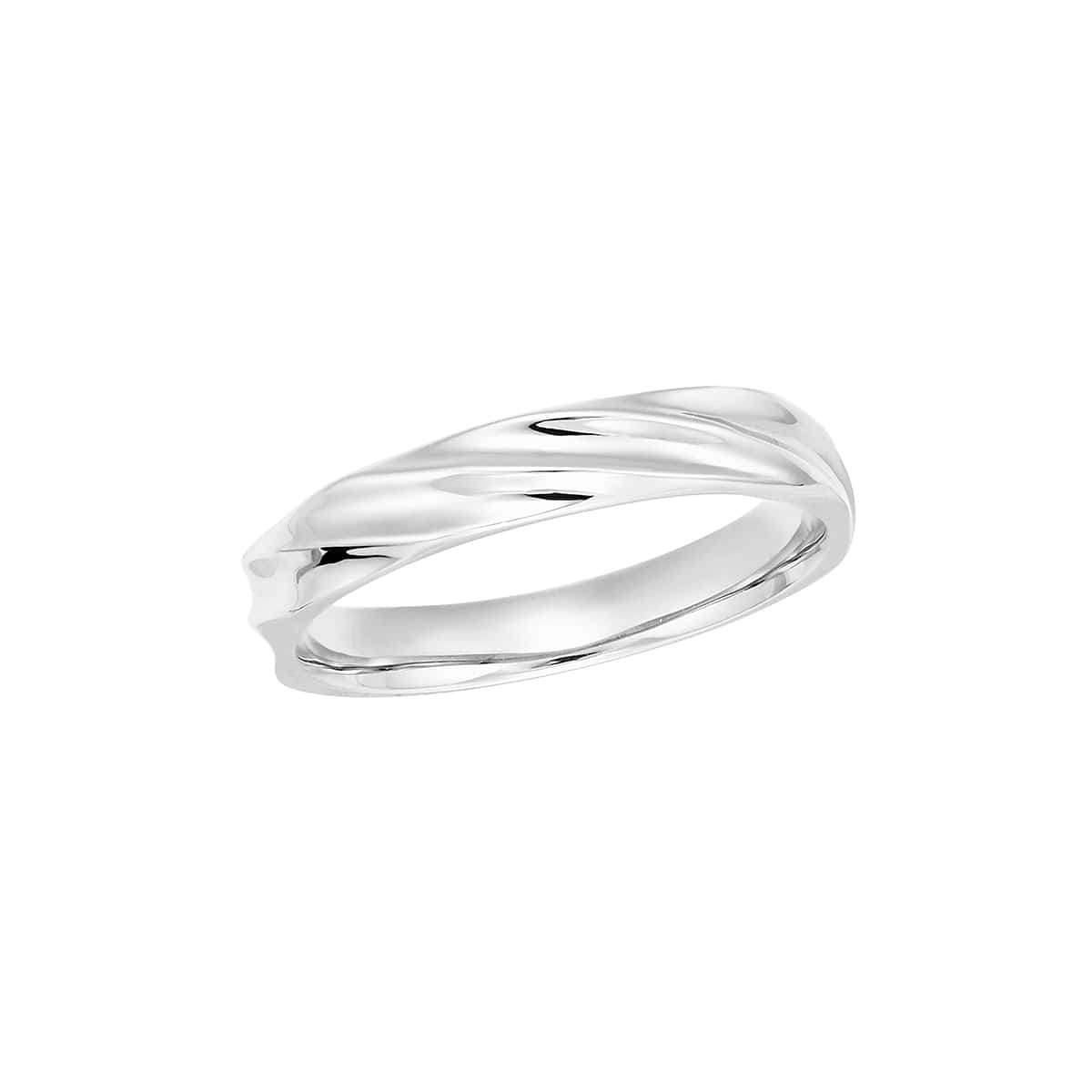 K10ホワイトゴールドリング（ピンキーリング）(RFR263-001)|TSUTSUMI