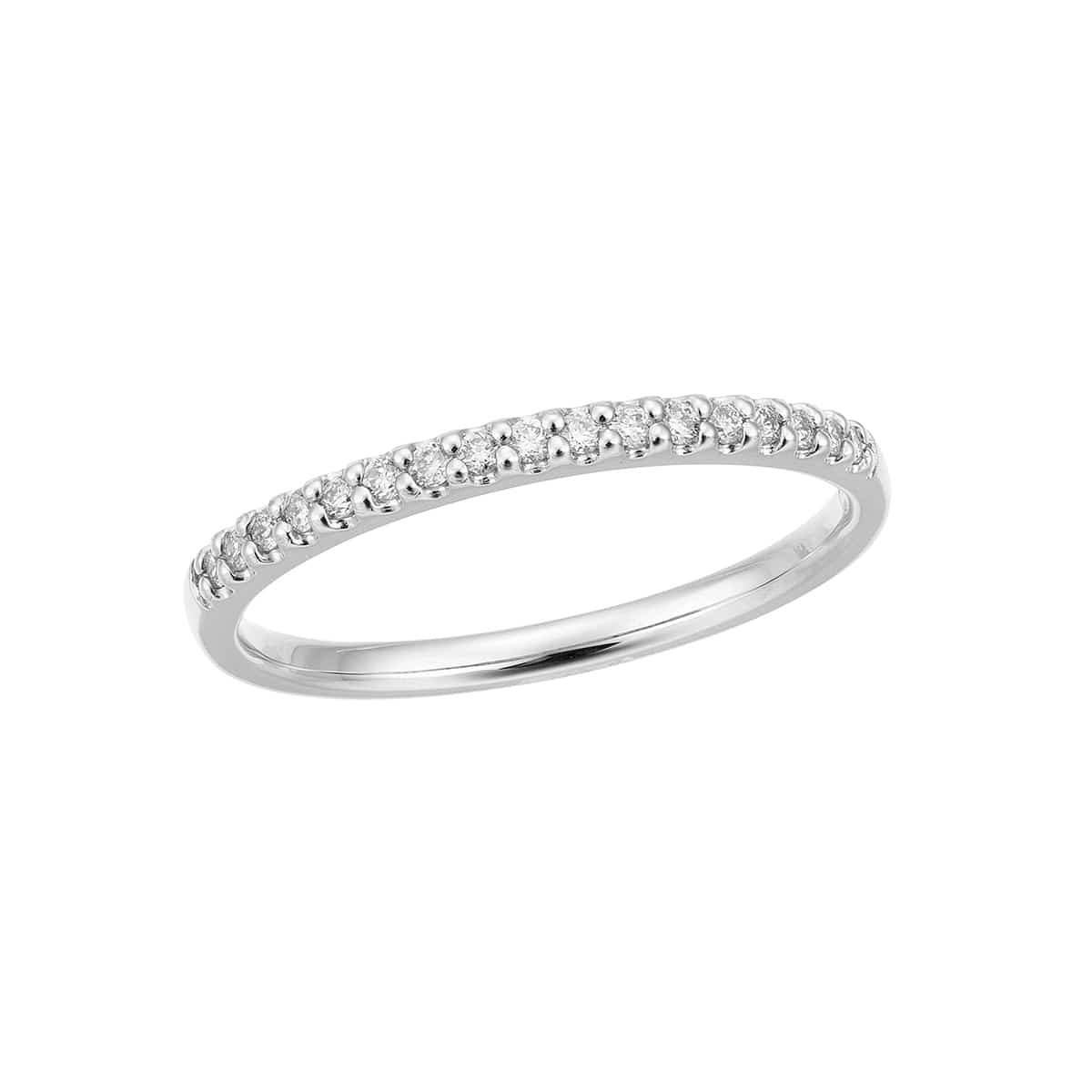 K10ホワイトゴールドダイヤモンドリング(RFR668-001)|TSUTSUMI