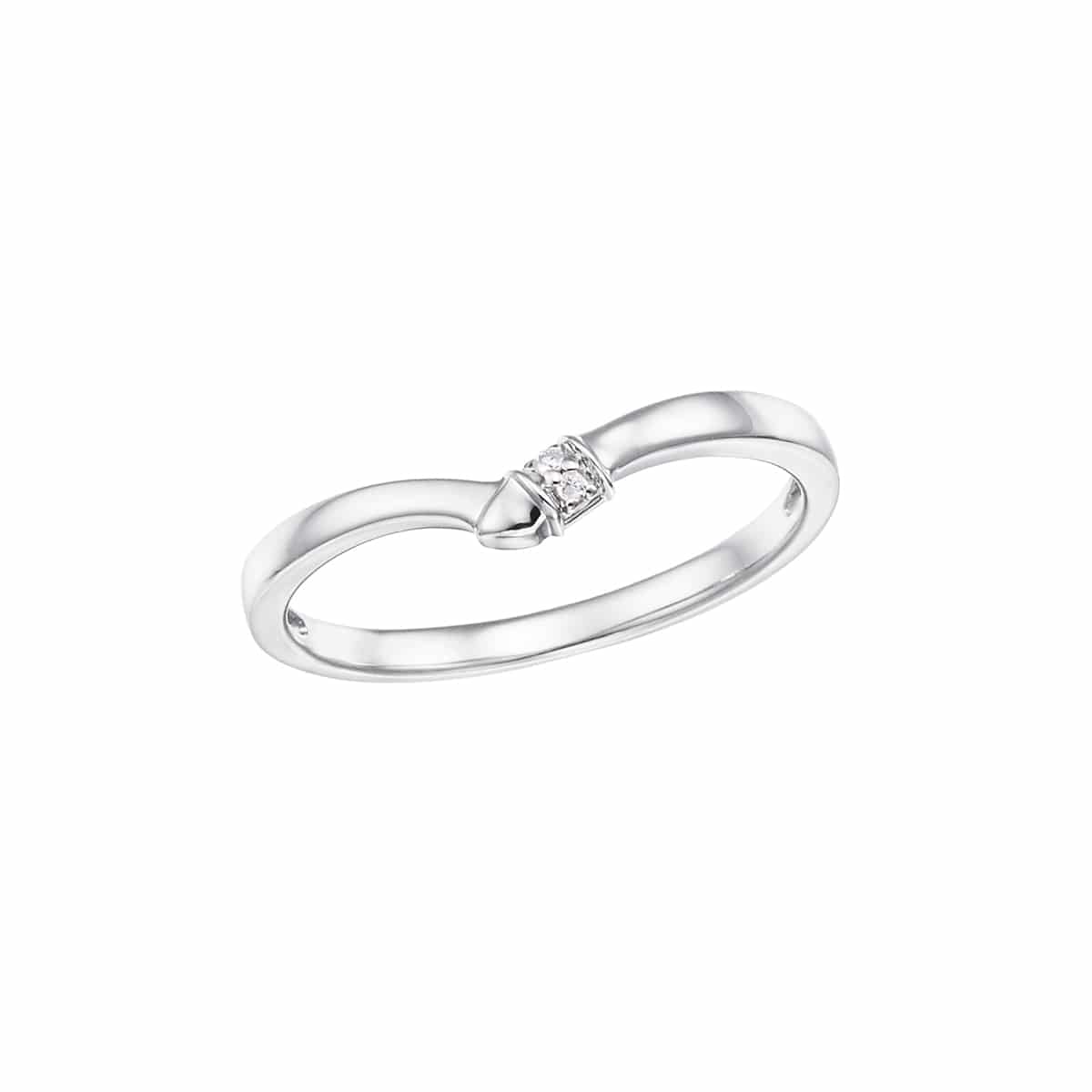 K10イエローゴールドダイヤモンドリング（ピンキーリング）(RFR335-001