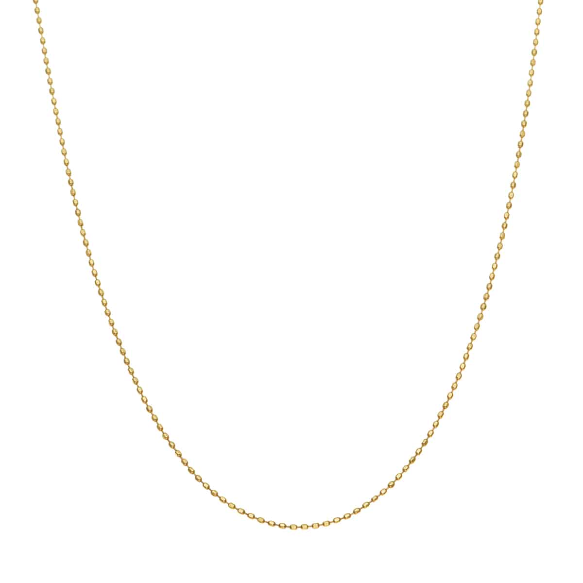 K18イエローゴールドネックレス（40cm）(RNC657)|TSUTSUMI（ジュエリー