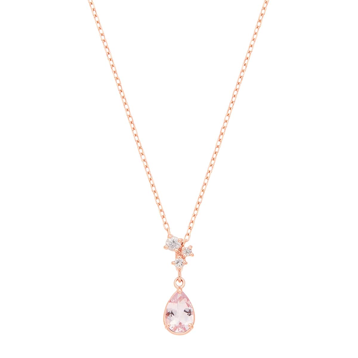 K10イエローゴールドブルームーンストーンネックレス(RPN364-002