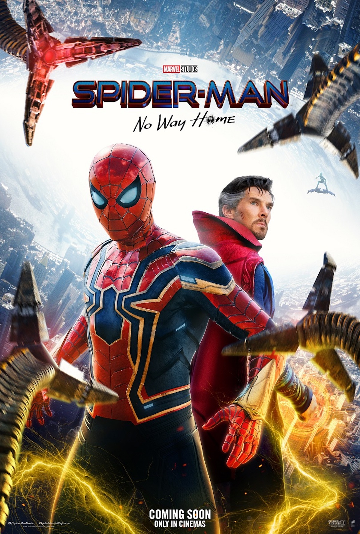 映画『スパイダーマン：ノー・ウェイ・ホーム』新・海外版ポスター解禁