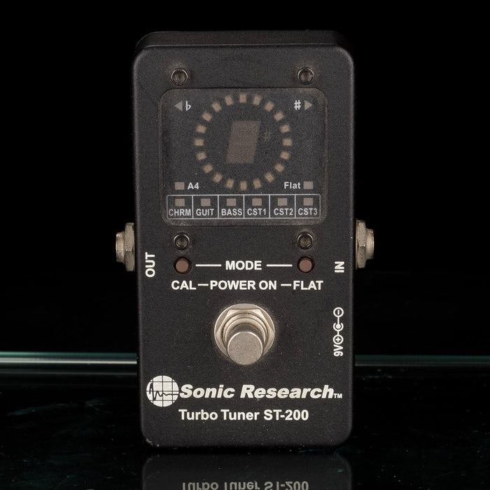 Used Sonic Research Turbo Tuner ST-200 Tuner Pedal — Truetone Music