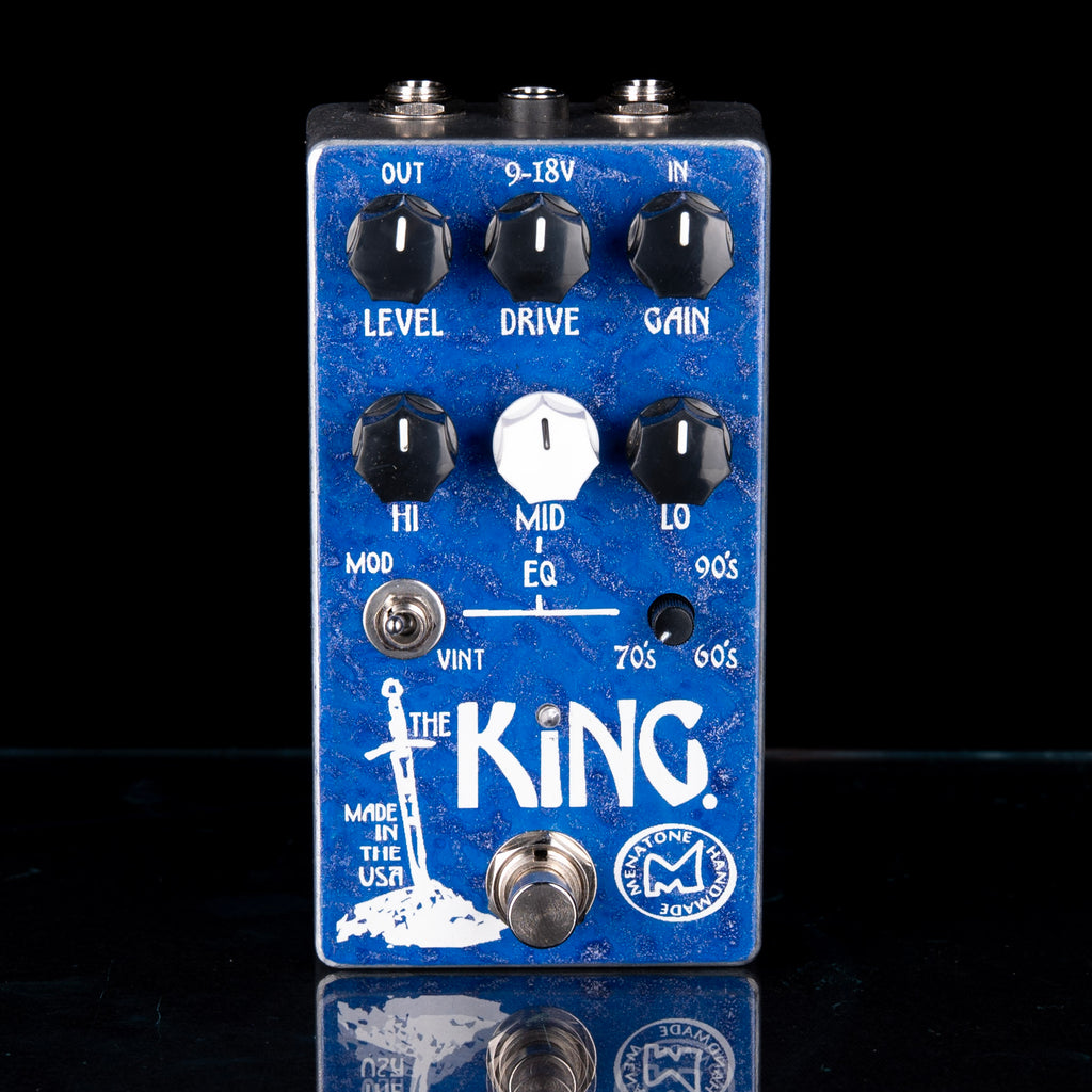 Menatone The King Overdrive Guitar Effect Pedal Small — Truetone Music