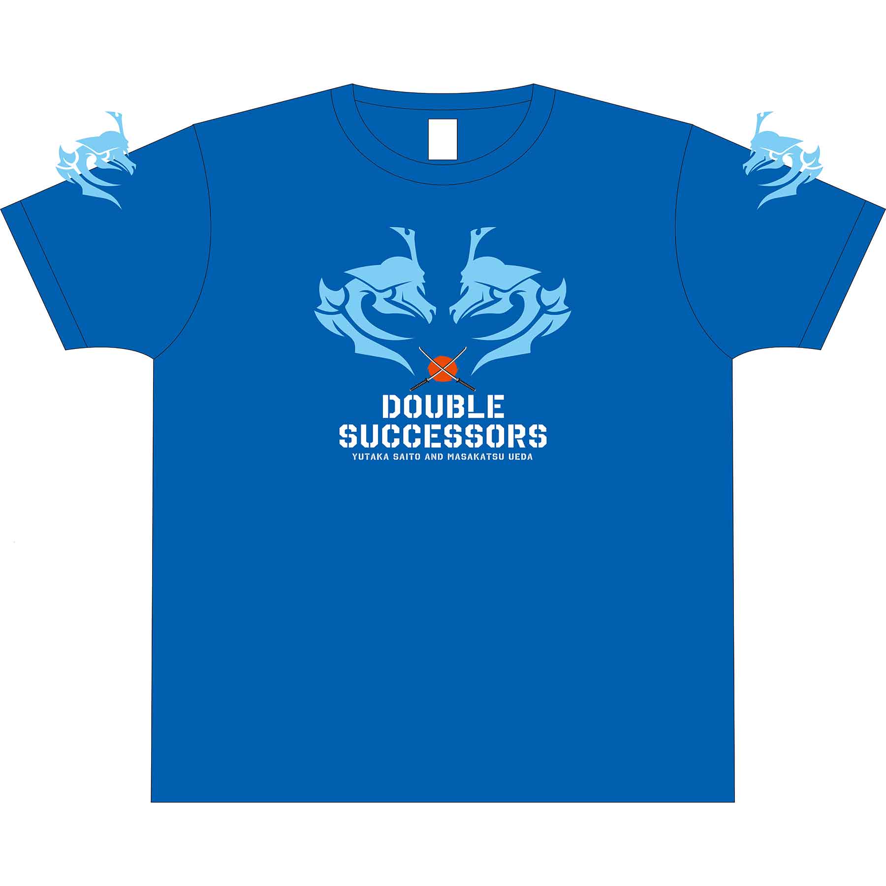 YUTAKA SAITO & MASAKATSU UEDA「DOUBLE SUCCESSORS」T-SHIRT／斎藤裕