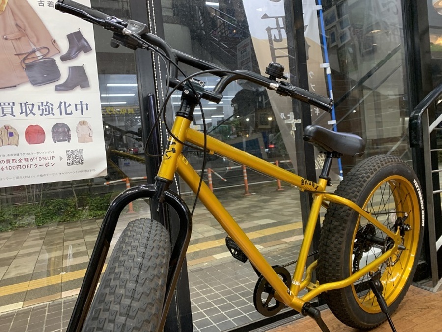 とにかく目立つ！BRONX（ブロンクス）ファットバイク買取入荷【足立