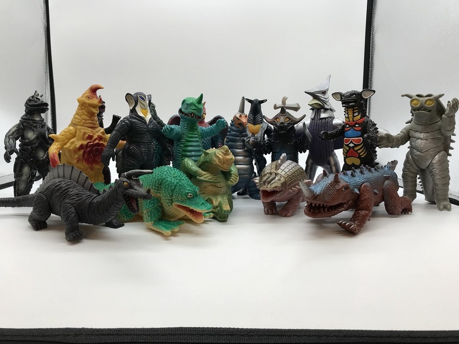 レトロ・当時モノ】ウルトラ怪獣 ゴジラ レア ソフビ多数買取入荷