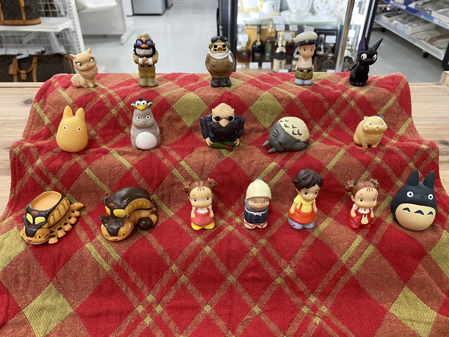 大人ホビー買取強化中】スタジオジブリキャラクターフィギュアセットご