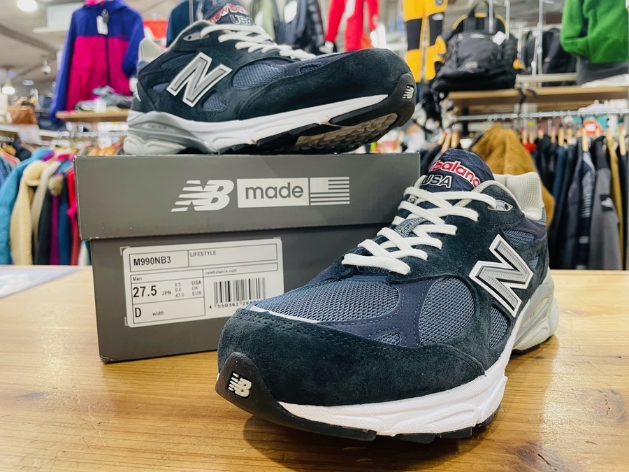 NEW BALANCE（ニューバランス）の『990V3 M990NB3』が買取入荷致しまし