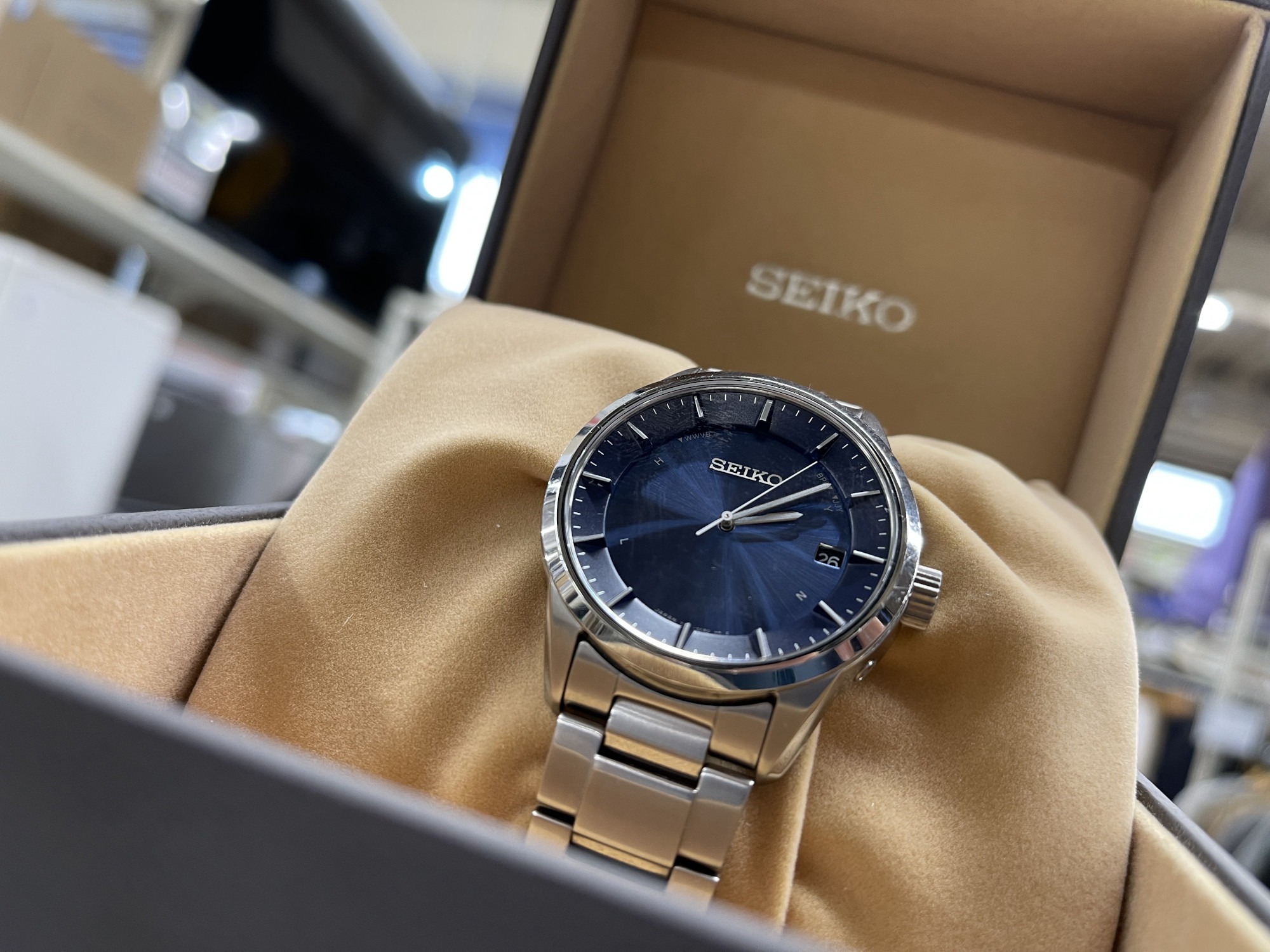 SEIKO】ソーラー充電腕時計 7B24-0BP0を買取入荷致しました！｜2024年