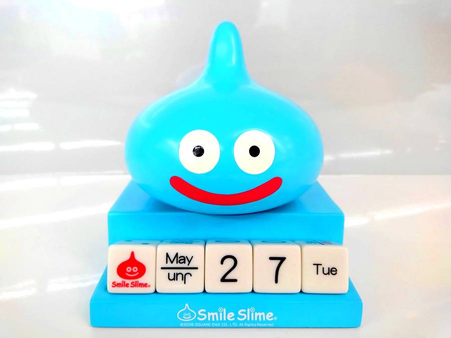ドラゴンクエストのスライムのキューブカレンダー入荷しました！｜2018