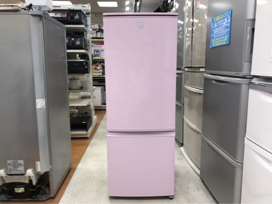 ピンクの冷蔵庫】SHARPの大容量！2ドア冷蔵庫が入荷致しました！【立川
