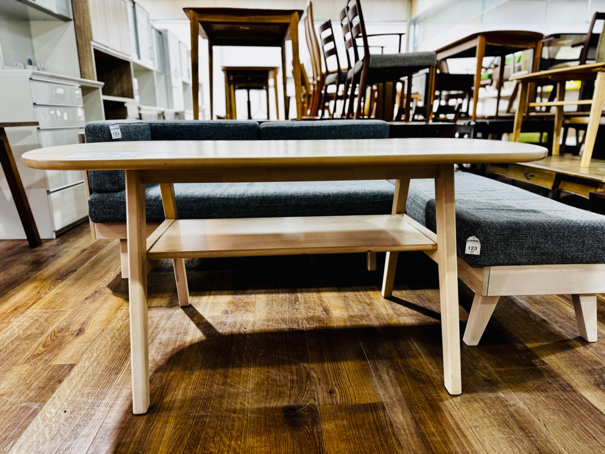 新生活応援】IKEA（イケア）ダイニング3点セット HALVDAN（ハルヴダン