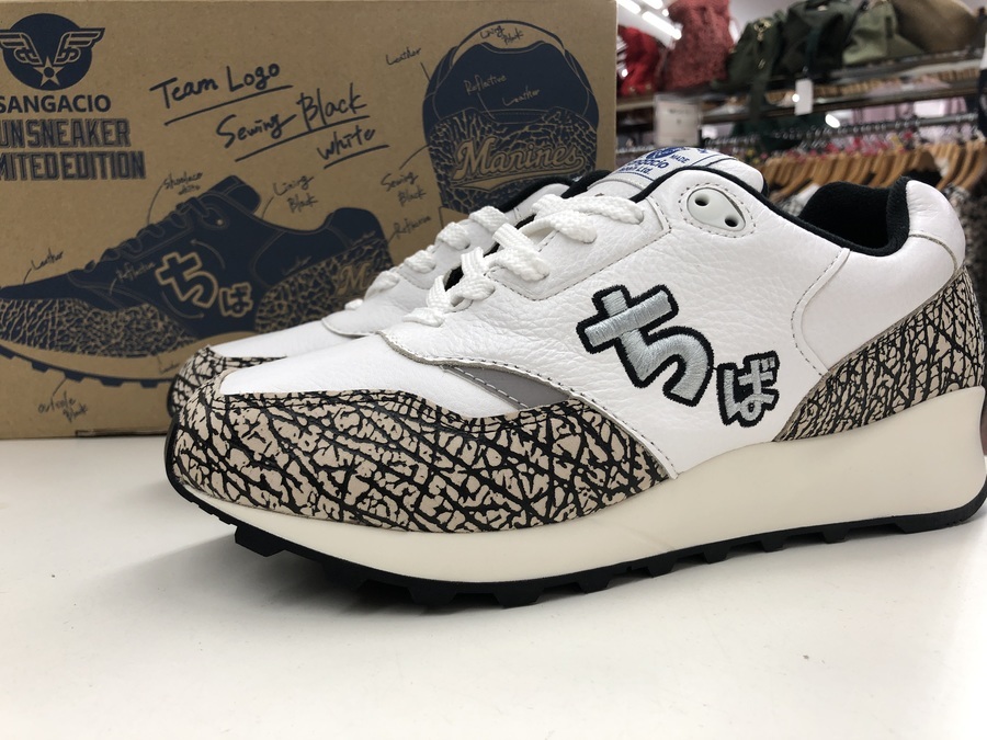 SANGACIO/サンガッチョ】千葉ロッテマリーンズ 限定FUNスニーカー 入荷