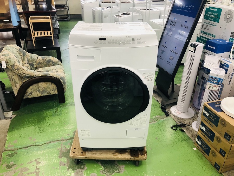 IRIS OHYAMA(アイリスオーヤマ)のドラム式洗濯乾燥機(FLK832)のご紹介