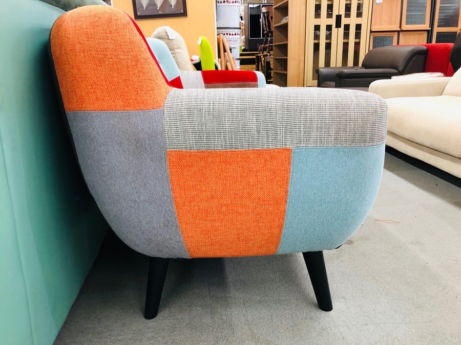 WEB販売中】廃盤希少！Francfrancパッチワーク2Pソファ(ナビア)買取