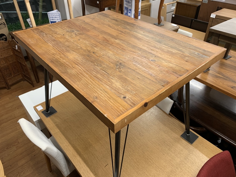 定価71,500円】ノットアンティークス ダイニングテーブル【組み立て
