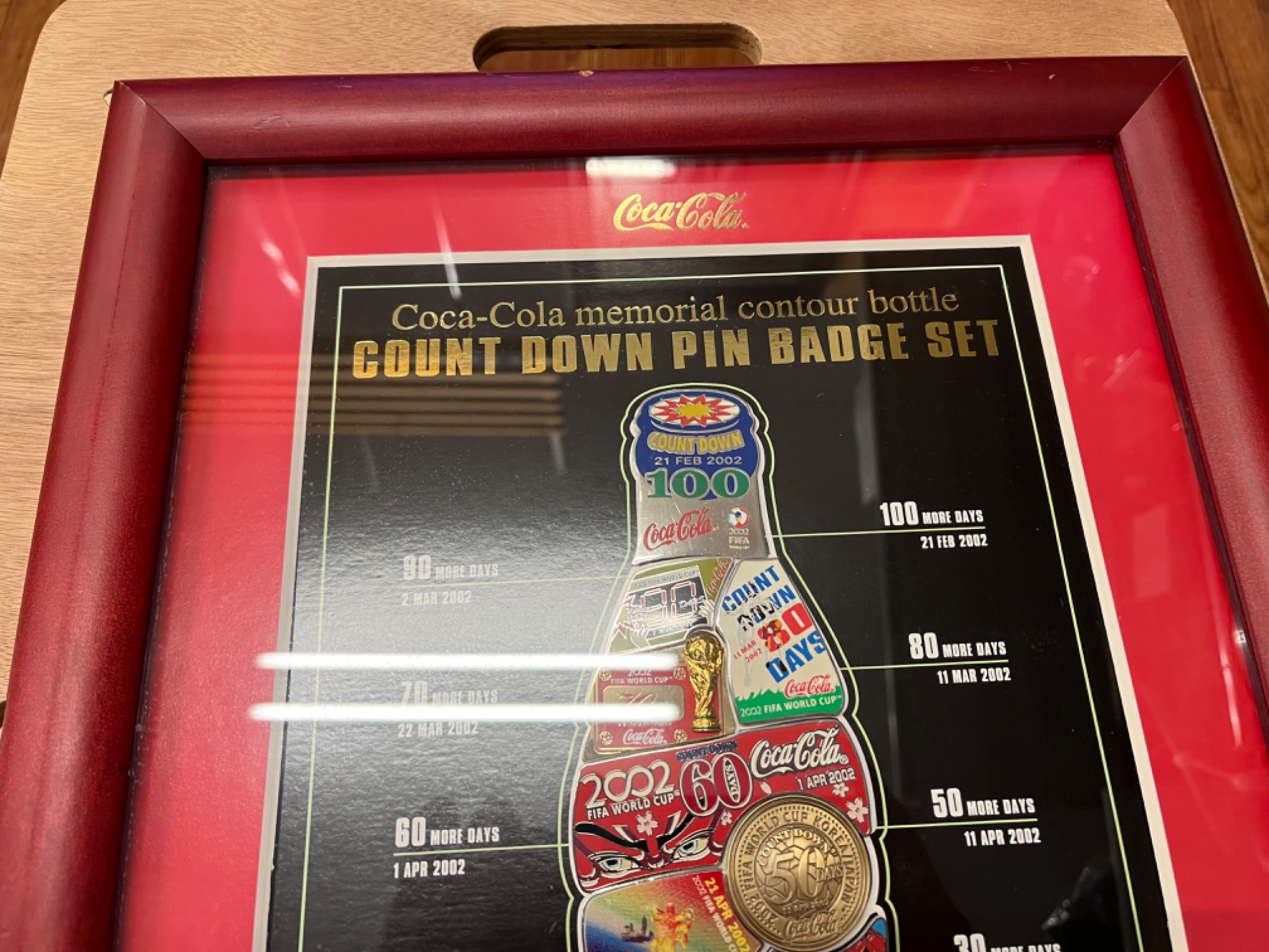 限定品！日韓ワールドカップ コカ・コーラ ピンバッジコレクションを