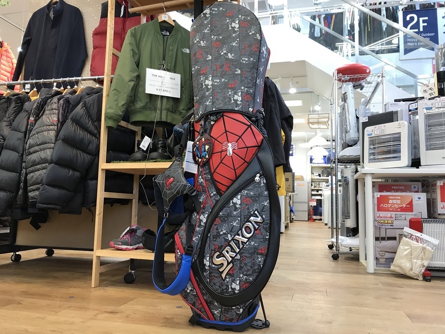 新品タグ付き】数量限定モデル SRIXON×スパイダーマン スタンド