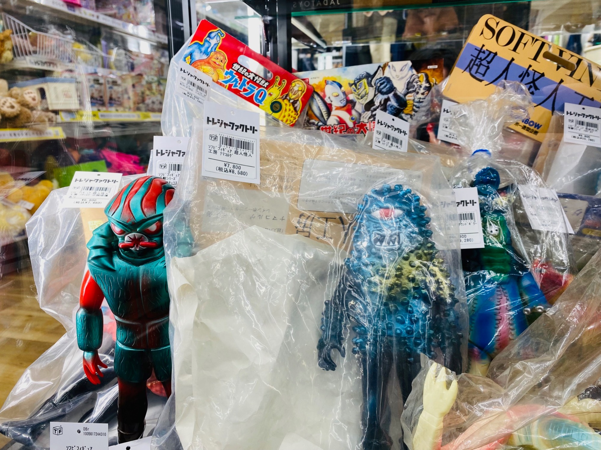珍しいソフビフィギュアをたくさんご用意しております！！｜2023年08月