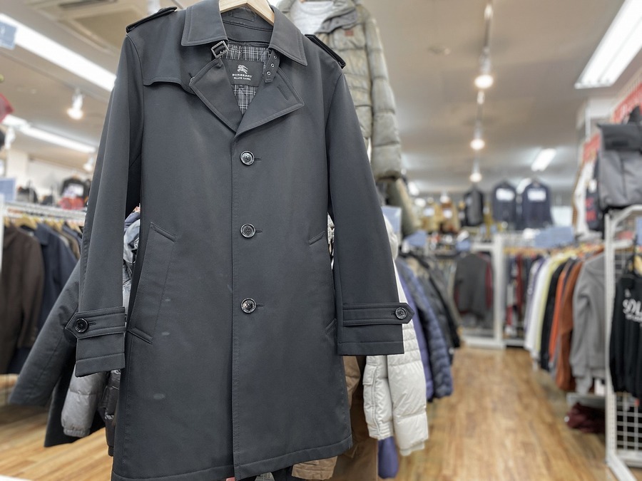 ライナー付♪】BURBERRY(バーバリー)のシングルトレンチコートのご紹介