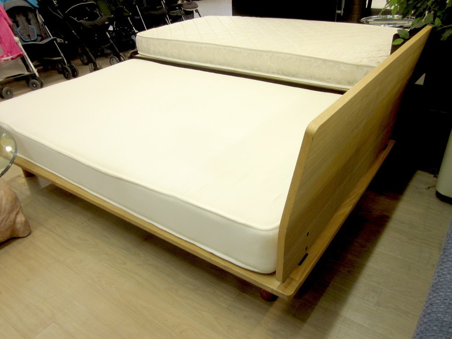 無印良品のセミダブルベッド ナチュラル｜2020年03月29日｜リサイクル