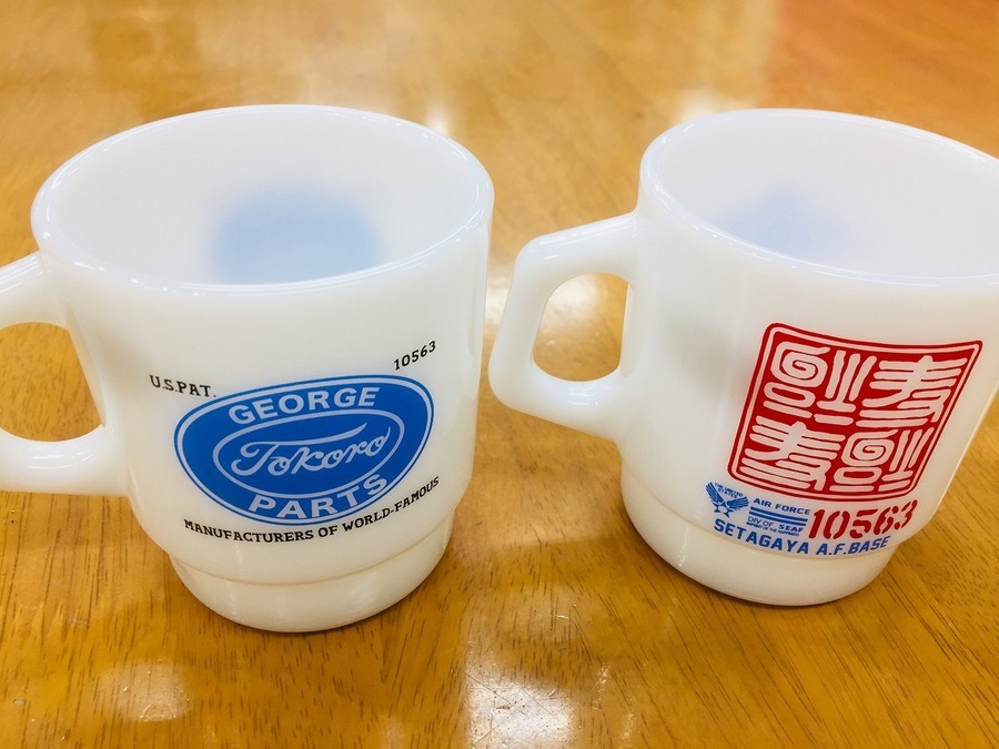 スマホで購入】世田谷ベースモデルのFire Kingマグカップ2種のご紹介