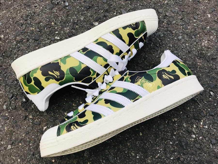 レアコラボスニーカー新入荷！！ adidas（アディダス）とA BATHING APE