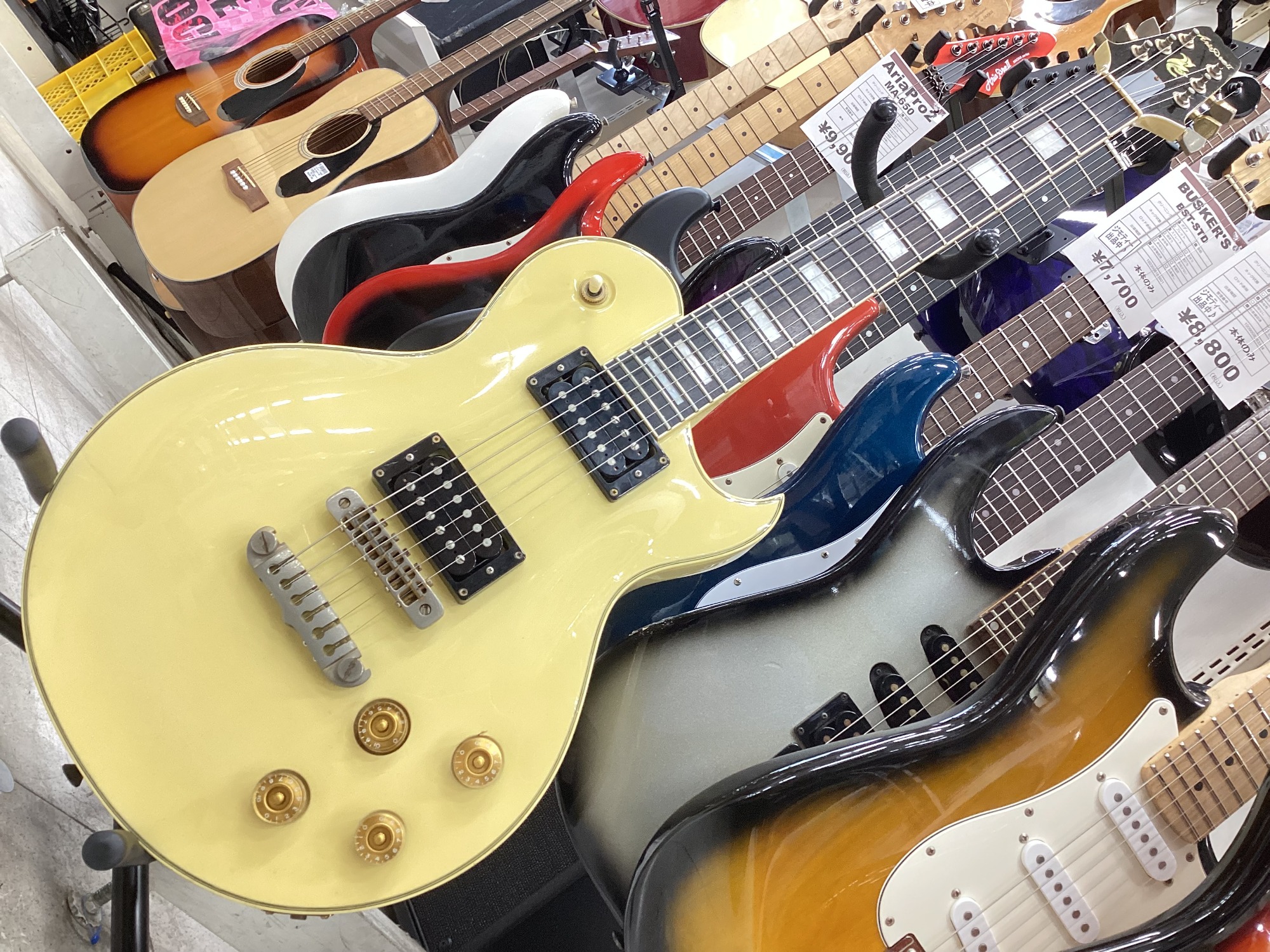 中古楽器】Aria Pro 2 PE-DELUXE 80年代の希少なギターです！【買取も